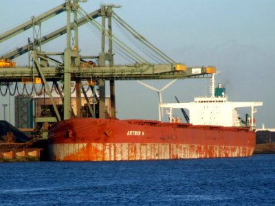 Arthur N, Mississippi harbour, Port of Rotterdam, Holland 29-Nov-2006