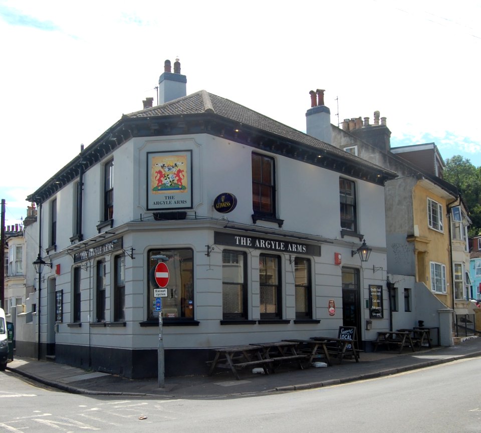 Argyle Arms pub, 32 Argyle Road, Brighton (July 2019) (6)