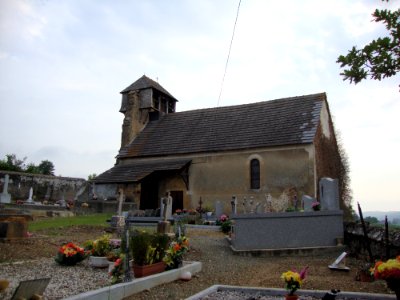 Ariagosse (Vidouze, Hautes-Pyr, Fr) Chapelle St.Jacques et cimetière