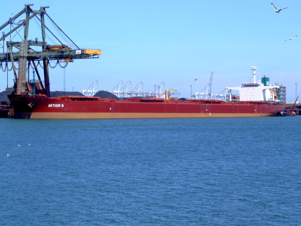 Arthur N p3, Mississippi harbour, Port of Rotterdam, Holland 20-Jun-2007