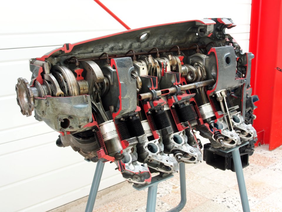 ARGUS AS 410 (1938) used in Arado 96B, FW 189, SI 204 at Flugausstellung Hermeskeil, pic3
