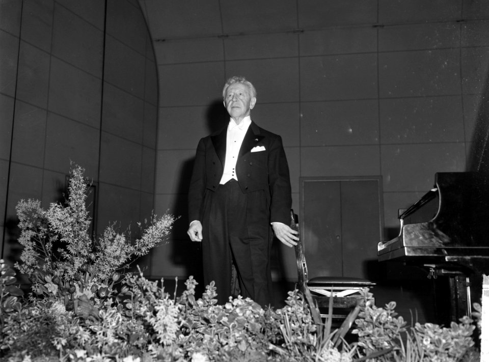 Arthur Rubinstein gaf Concert in Nijmegen, Bestanddeelnr 915-0650
