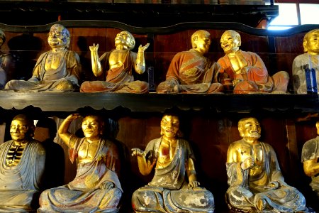 Arhats - Rakando - Hōon-ji Temple - Morioka, Iwate - DSC04331
