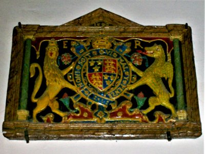 Arms of Elizabeth I (1598) St Thomas, Cliffe