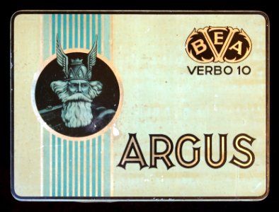 Argus Verbo 10 sigarenblikje