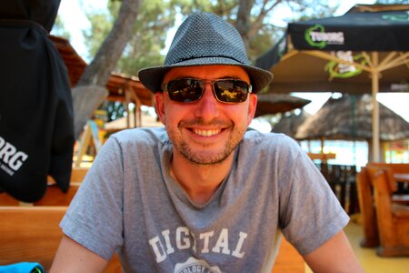 Hat sunglasses vacations