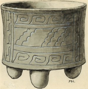 Arkeologiskt föremål från Teotihuacan - SMVK - 0307.q.0056.a