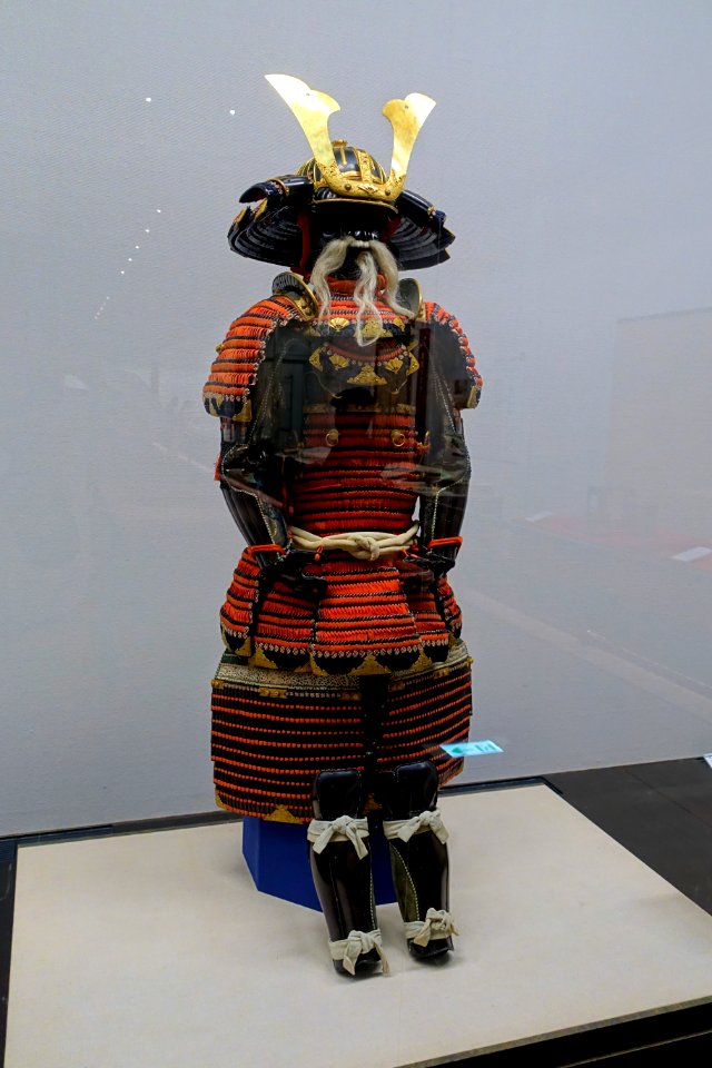 Armor that belonged to the Satake Family, Daimyo of Dewa Province - Edo-Tokyo Museum - Sumida, Tokyo, Japan - DSC06659