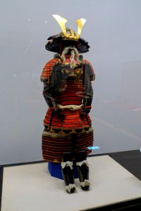Armor that belonged to the Satake Family, Daimyo of Dewa Province - Edo-Tokyo Museum - Sumida, Tokyo, Japan - DSC06659