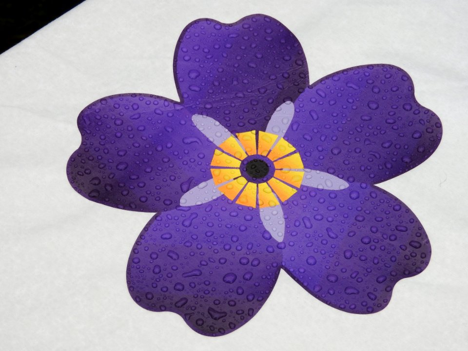 Armenian Genocide logo in the rain 2
