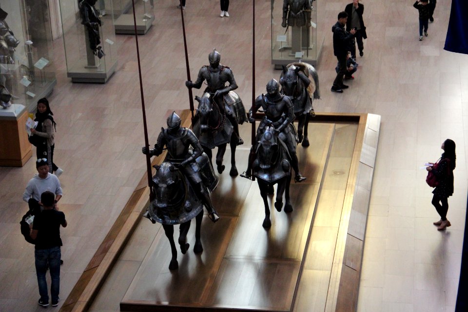 Armor hall at the Met, Oct 2017