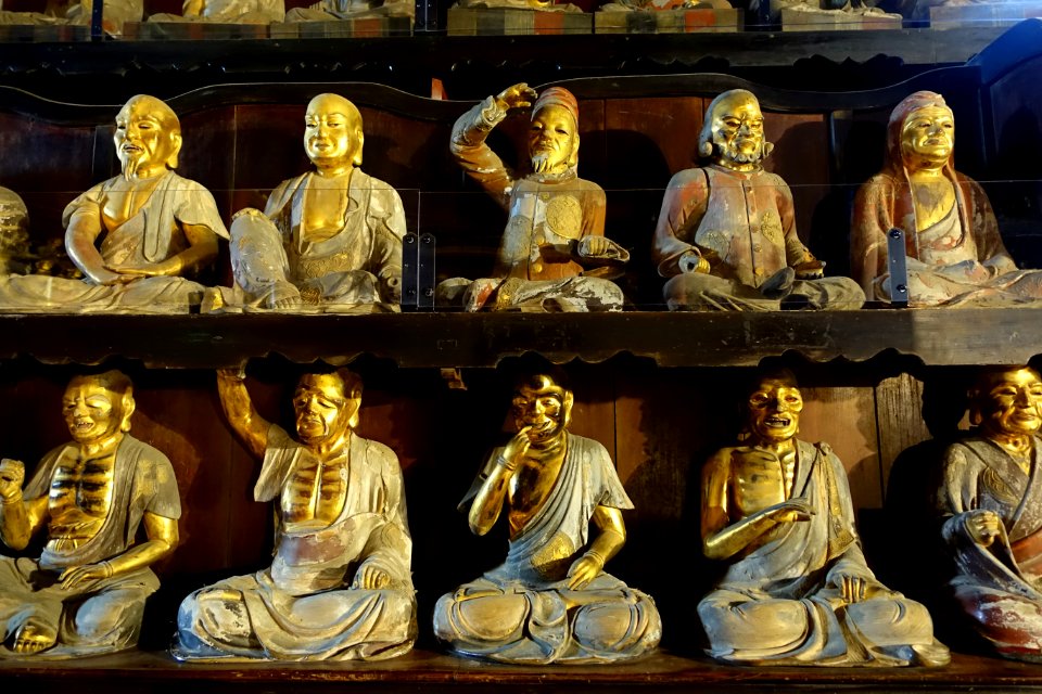 Arhats - Rakando - Hōon-ji Temple - Morioka, Iwate - DSC04339