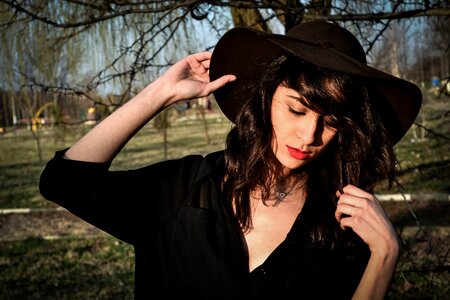 Female portrait model
