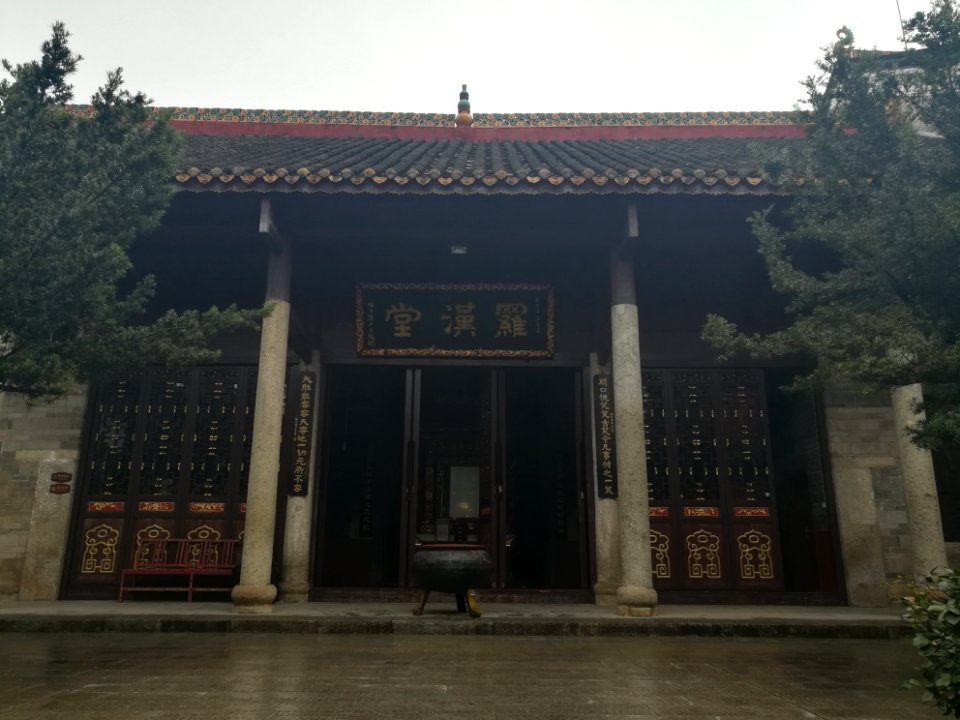 Arhat Hall, Zhusheng Temple (Hunan)