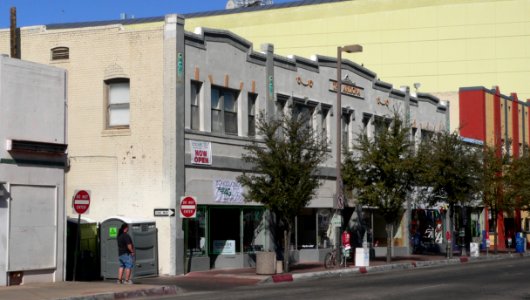 Arizona Hotel (6th Ave, Tucson) from SE