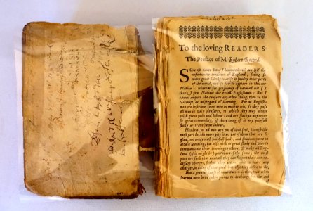 Arithmetic book, used by Michael Metcalf, school teacher, published 1630 - Dedham Historical Society - Dedham Massachusetts - DSC04331