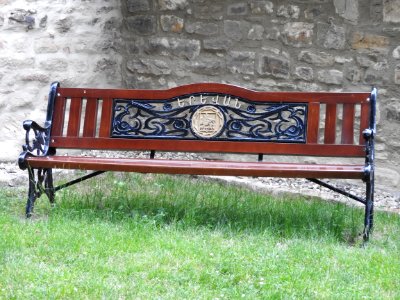 Armenische Parkbank St. Laurentii Zuchau, Barby 2
