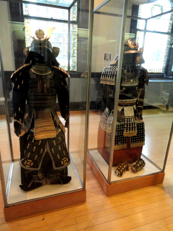 Armor display - George Walter Vincent Smith Art Museum - DSC03603