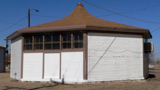 Arkansas Valley Fairgrounds art bldg from SE 1