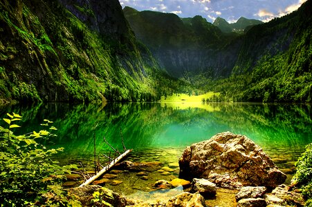 Alpine mountains nature