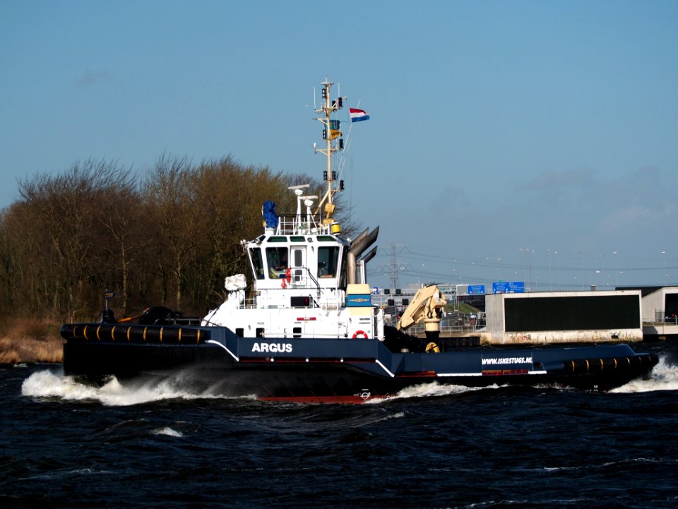 Argus, IMO 9600762, tug, Noordzeekanaal, Port of Amsterdam, pic3