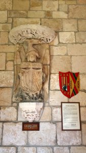 Armorial Corbel No. 04 - Ancient Spanish Monastery - St. Bernard de Clairvaux Church, Florida - 20150110 131030