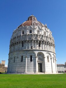 Italy pisa battistero san giovanni battista