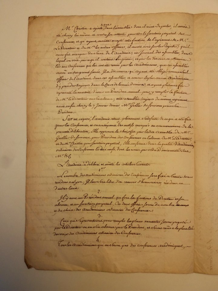 Archives du Rhône - 6D1 - Du jeudi 21 février 1737 (2)