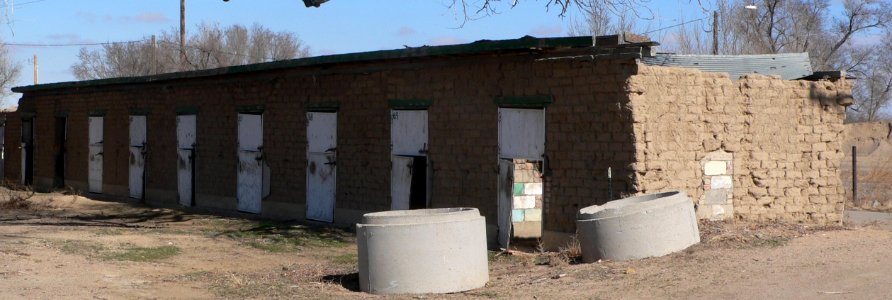 Arkansas Valley Fairgrounds adobe stables 4