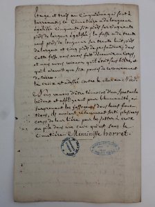 Archives du Rhône - Visites des vingt cimetières de la ville de Lyon et de ses Faubourgs, église paroissiale de Saint Pierre les Dames, rapport (4)