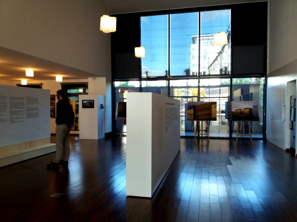 Archives du Rhône - Exposition Le Bâtiment des Archives (3 avril - 7 juillet 2019), panneaux explicatifs et photos