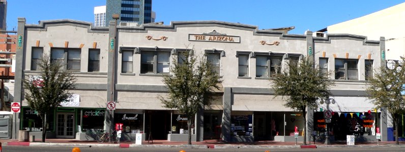 Arizona Hotel (6th Ave, Tucson) from E