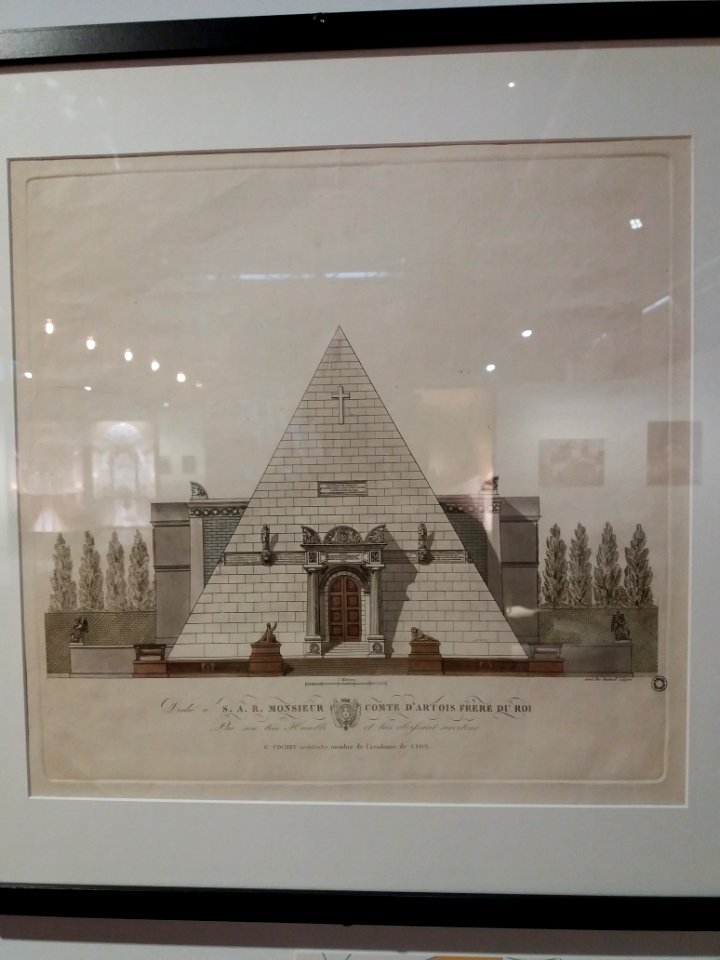 Archives municipales de Lyon - Claude Cochet, chapelle expiatoire des Brotteaux - Exposition De pierre et d'esprit (2019)
