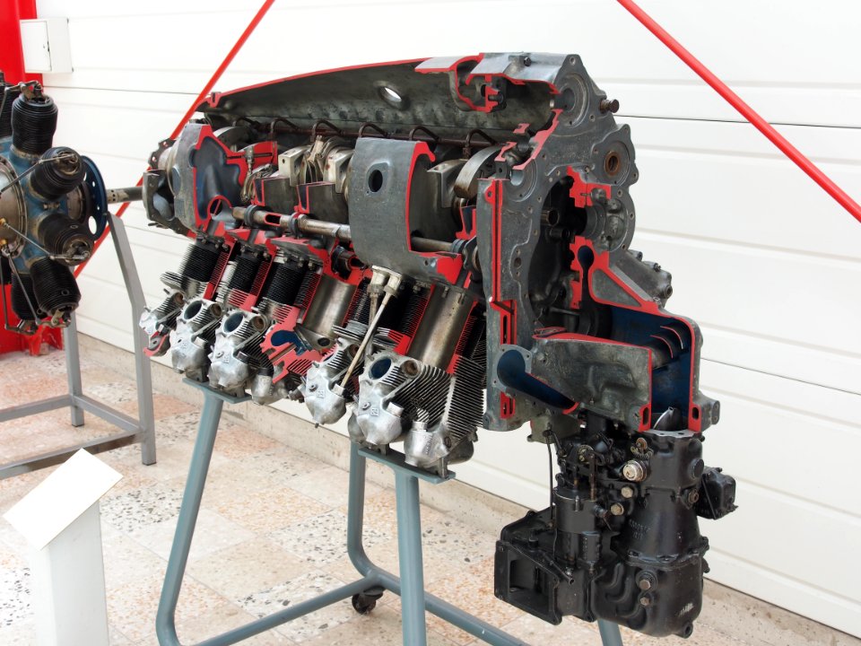 ARGUS AS 410 (1938) used in Arado 96B, FW 189, SI 204 at Flugausstellung Hermeskeil, pic1