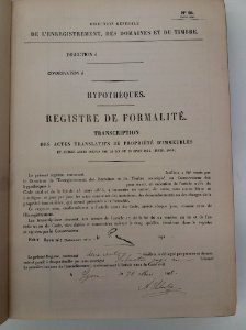 Archives départementales du Rhône - Cote 4Q6-1485 - première page