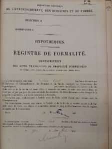 Archives départementales du Rhône - Cote 4Q6-1590 - première page