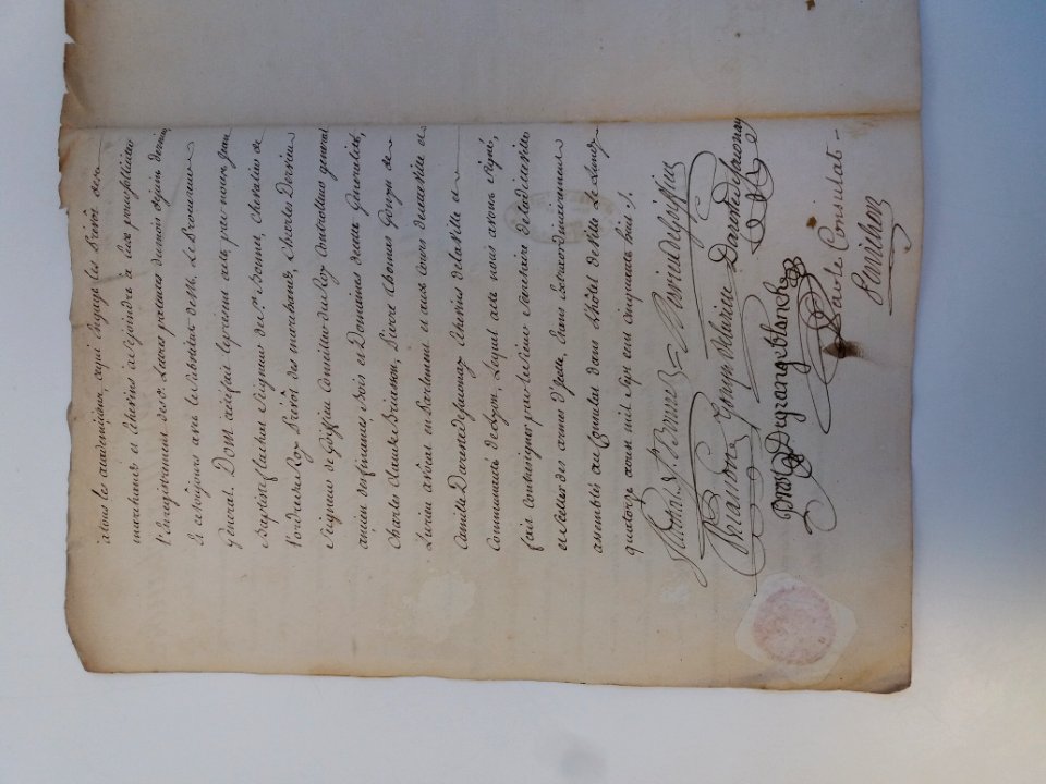 Archives du Rhône - 6D1 - Le Prévot des Marchands, 14 août 1758 (2)