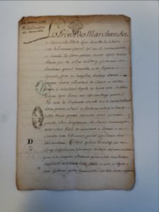 Archives du Rhône - 6D1 - Le Prévot des Marchands, 14 août 1758 (1)