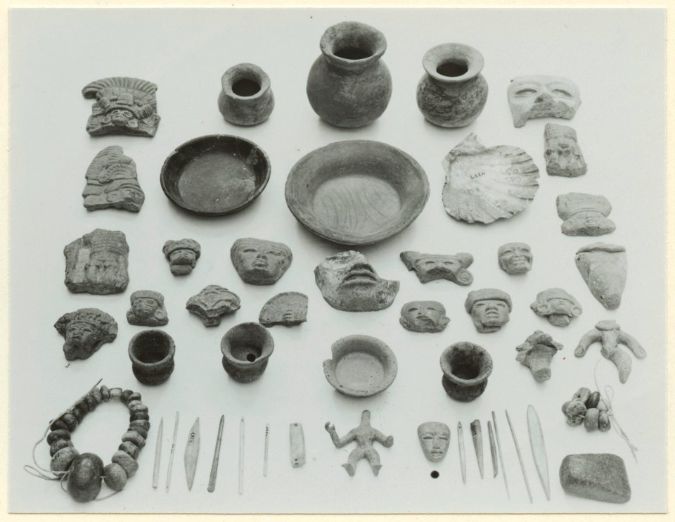 Arkeologiskt föremål från Teotihuacan - SMVK - 0307.q.0124