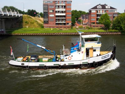 Arcturus (tugboat, 1951) - ENI 02307890, Amsterdam-Rijn kanaal, pic3