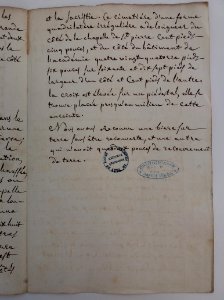 Archives du Rhône - Visites des vingt cimetières de la ville de Lyon et de ses Faubourgs, église paroissiale d'Ainay, rapport (3)