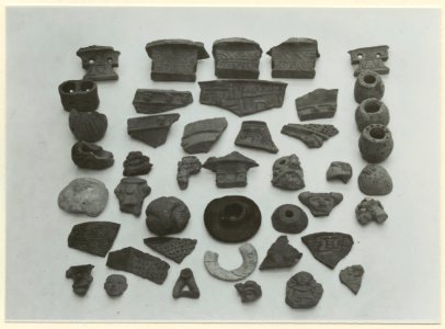 Arkeologiskt föremål från Teotihuacan - SMVK - 0307.q.0122