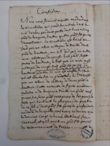 Archives du Rhône - Visites des vingt cimetières de la ville de Lyon et de ses Faubourgs, église paroissiale de Saint-Pierre-le-Vieux, rapport (2)