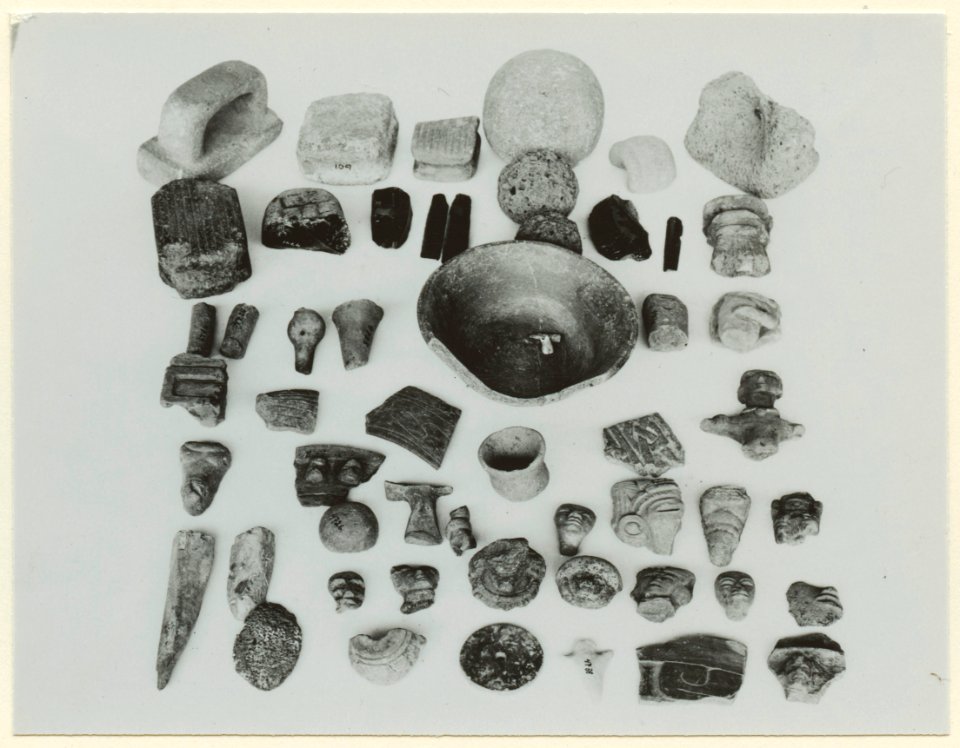 Arkeologiskt föremål från Teotihuacan - SMVK - 0307.q.0129