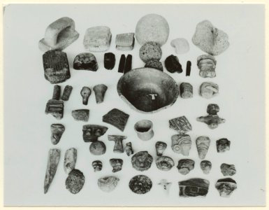 Arkeologiskt föremål från Teotihuacan - SMVK - 0307.q.0129
