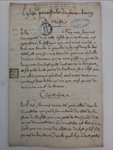 Archives du Rhône - Visites des vingt cimetières de la ville de Lyon et de ses Faubourgs, église paroissiale de faux-bourg de Vaise, rapport (1)