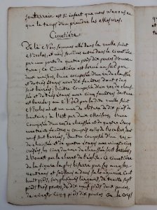 Archives du Rhône - Visites des vingt cimetières de la ville de Lyon et de ses Faubourgs, église paroissiale de Saint Paul, rapport (2)