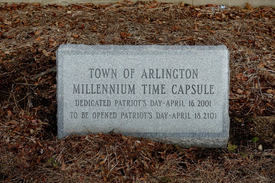 Arlington Millenium Time Capsule - Arlington, MA - DSC05785