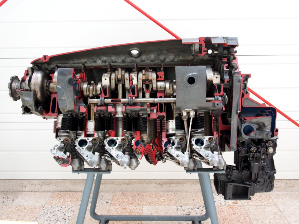 ARGUS AS 410 (1938) used in Arado 96B, FW 189, SI 204 at Flugausstellung Hermeskeil, pic2