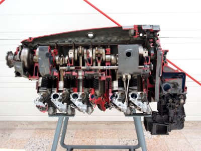 ARGUS AS 410 (1938) used in Arado 96B, FW 189, SI 204 at Flugausstellung Hermeskeil, pic2